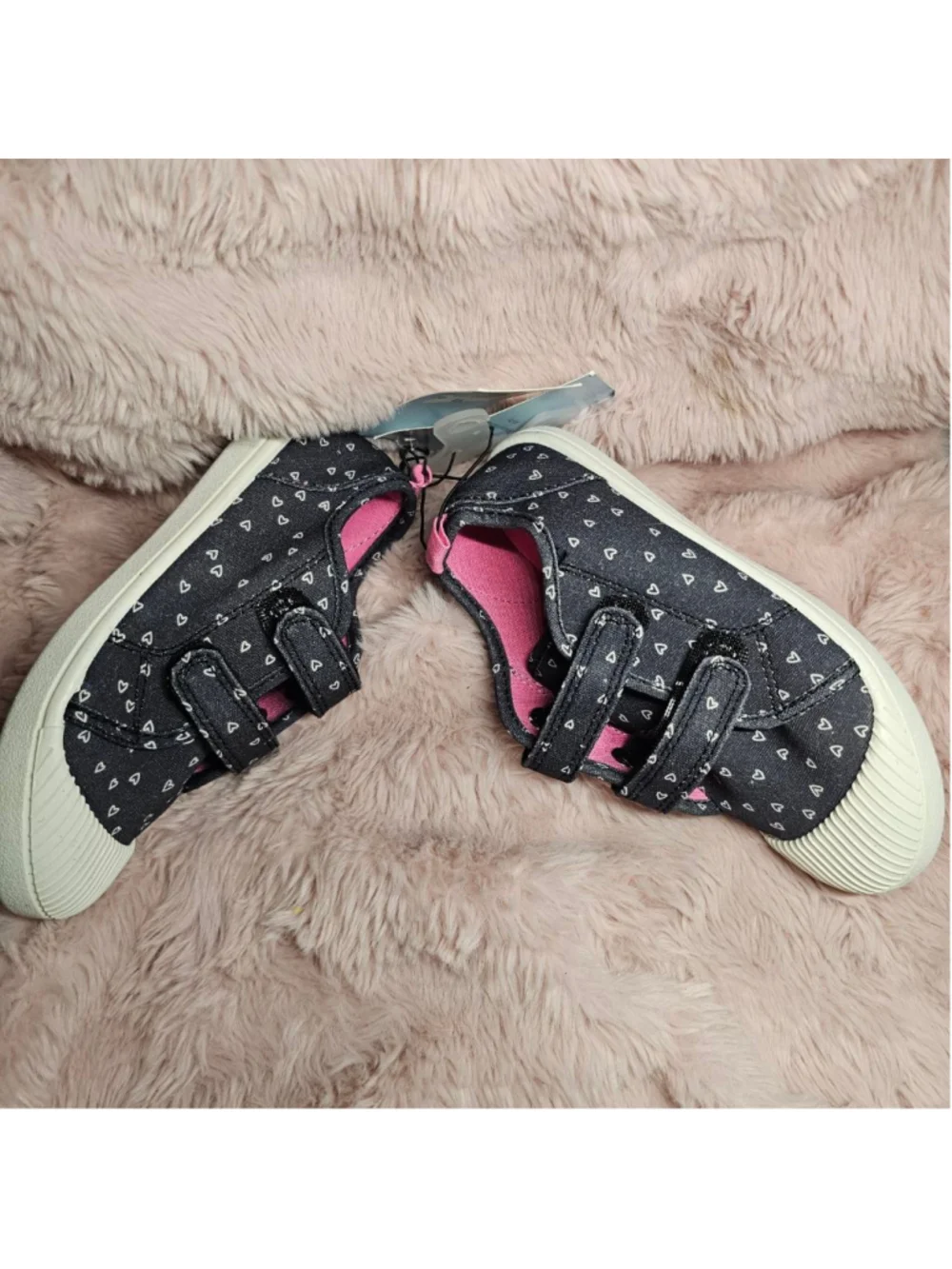 3 Pairs - New Cat & Jack velcro shoes